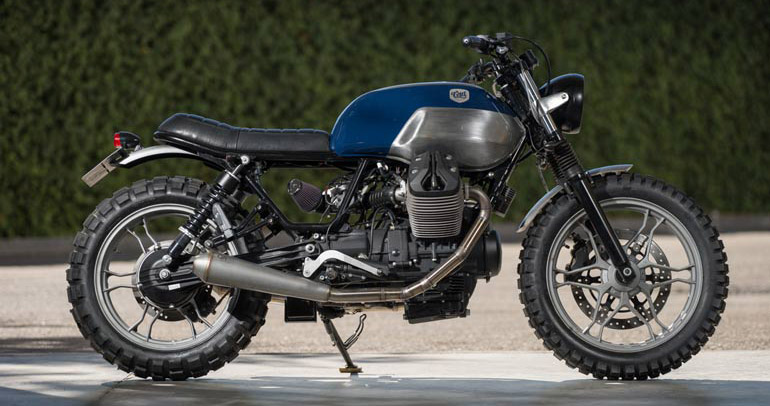 Crd35 Cafe Racer Moto Guzzi V7 Por Cafe Racer Dreams Madrid