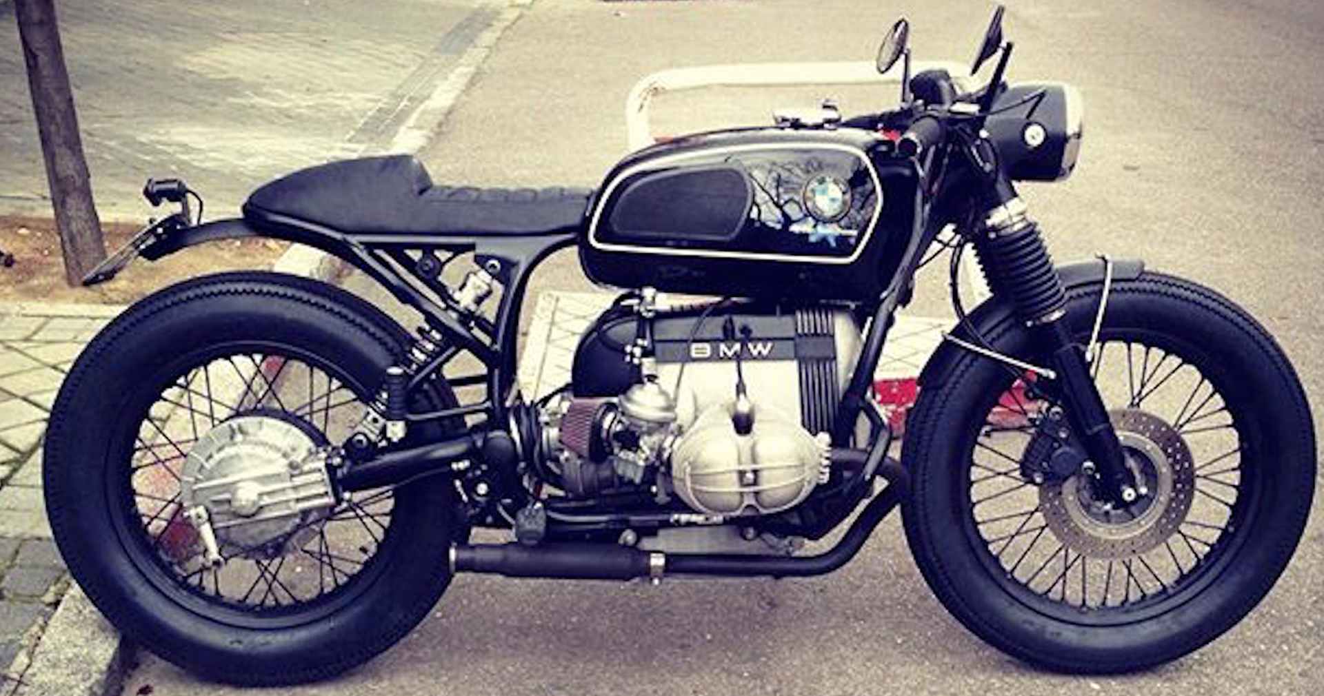 Bmw Cafe Racer R80 - Wallpaperall